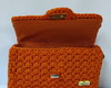 Bolsa de Croche com Fio Poliéster 4mm Cenoura